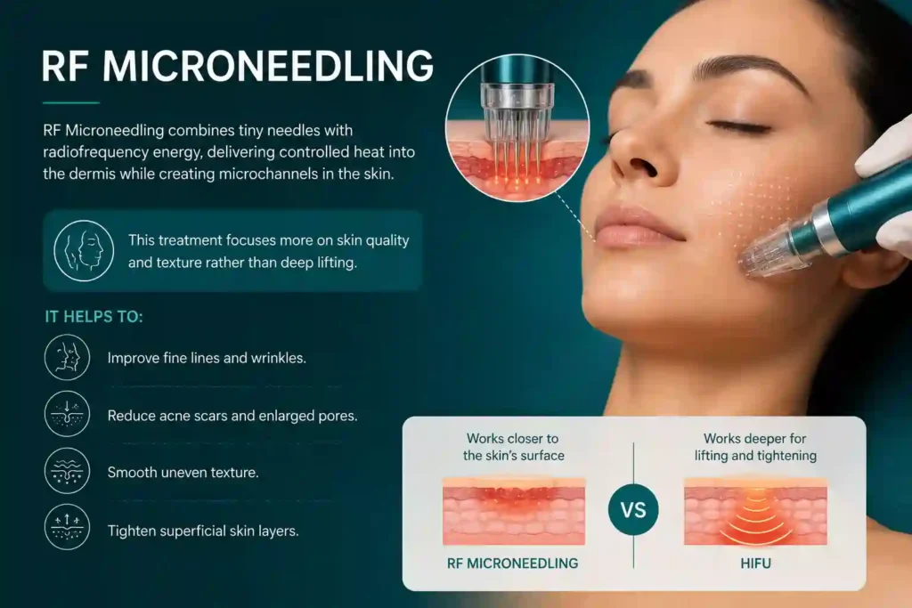 What Does RF Microneedling Do That HIFU Alone Cannot Thame