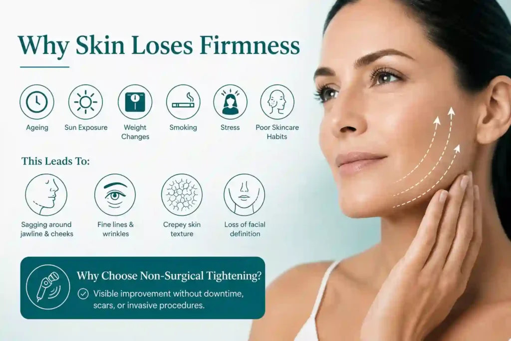 What Makes Skin Lose Firmness and Why Do People Seek Non-Surgical Tightening Thame?