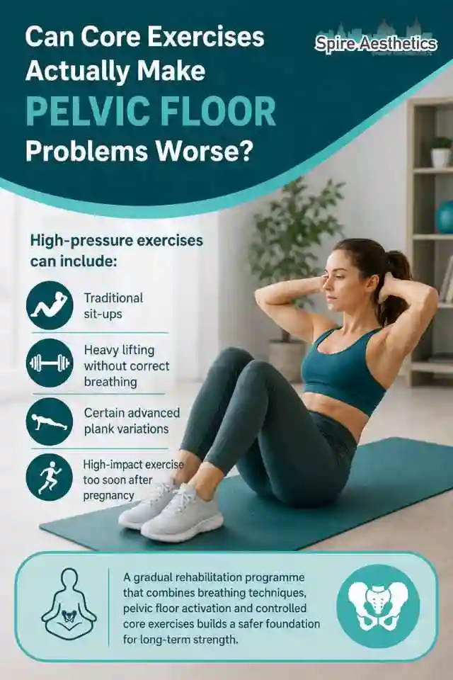 Can Strengthening Your Core Alone Actually Make Pelvic Floor Problems Worse Thame?